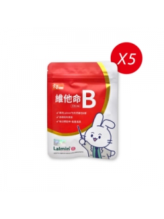【常春樂活】維他命B膠囊 x5包 (30粒/包)